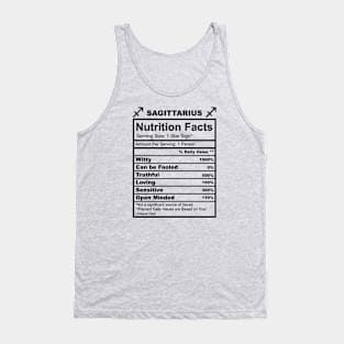 Sagittarius Facts Tank Top